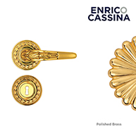 Ortensia - Door lever Handle on Rose i